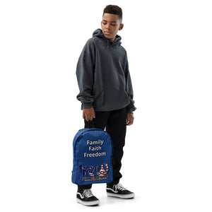Family Faith Freedom Backpack
