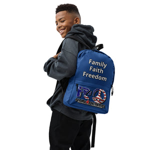 Family Faith Freedom Backpack