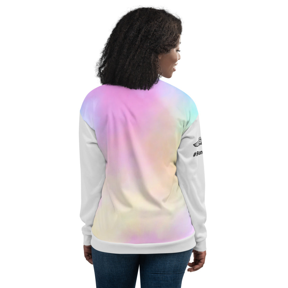 Run4peace Cotton Candy Bomber Jacket