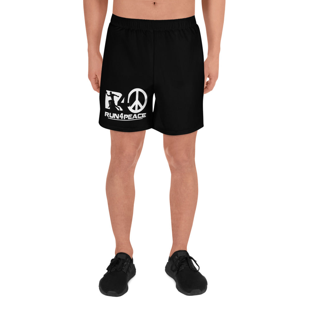 Run4peace Men's Athletic Long Shorts