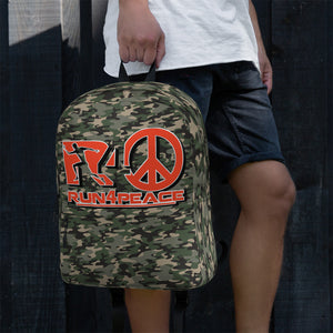 Run4peace Orange Camo Backpack