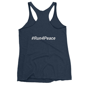 Tank top #Run4peace ColorBurst Women's tank top
