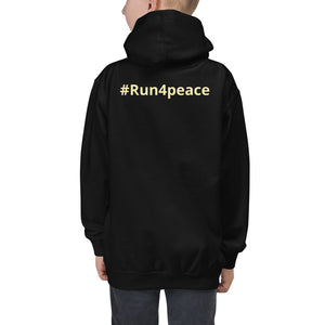 Kids Run4peace peace is King Hoodie
