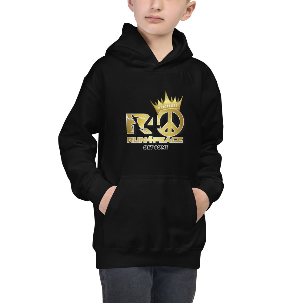 Kids Run4peace peace is King Hoodie