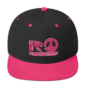 Run4peace Blk/Pink Snapback Hat