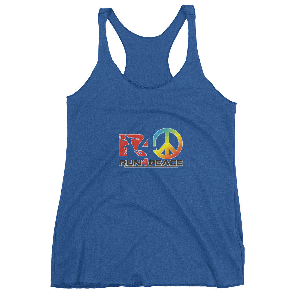 Tank top #Run4peace ColorBurst Women's tank top