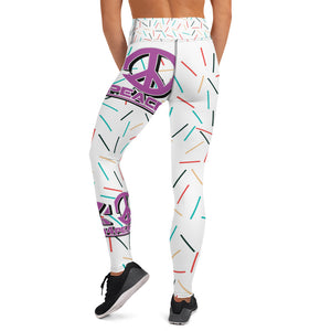 Run4peace Sprinkles/Purple Leggings