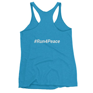 Tank top #Run4peace ColorBurst Women's tank top