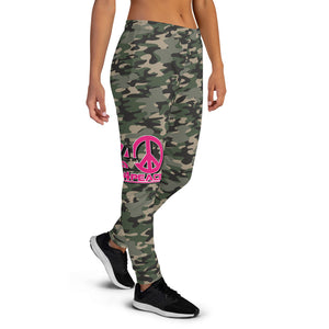 Women's Camo/Pink Joggers