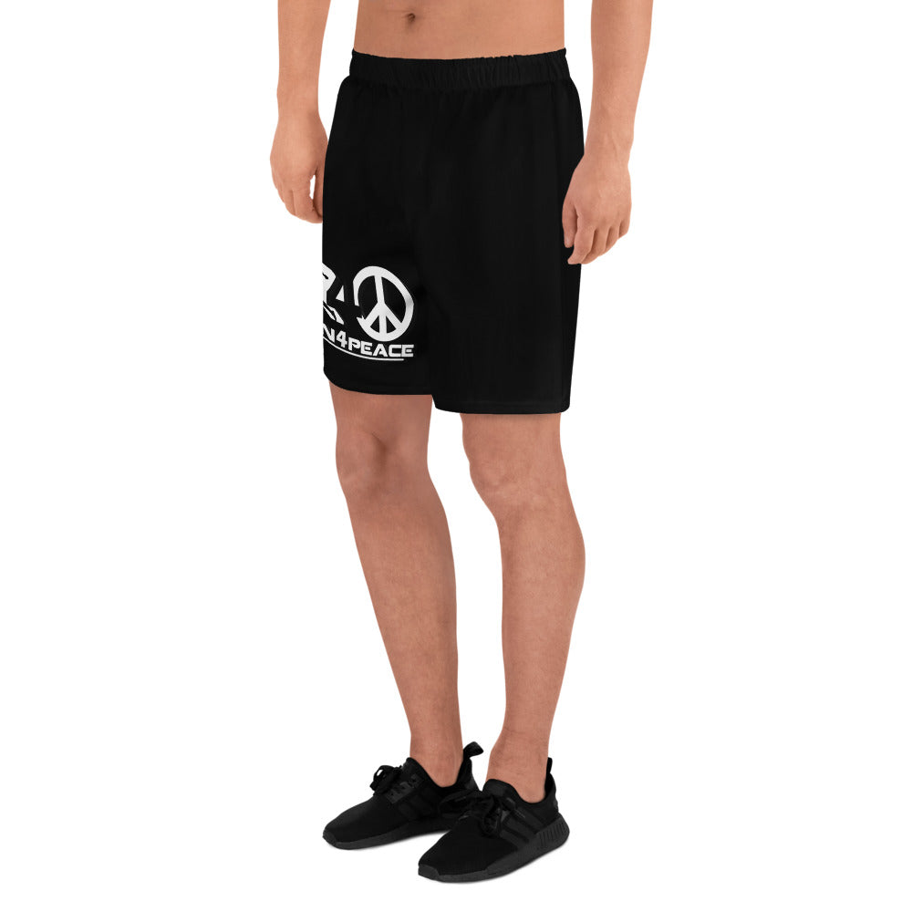 Run4peace Men's Athletic Long Shorts