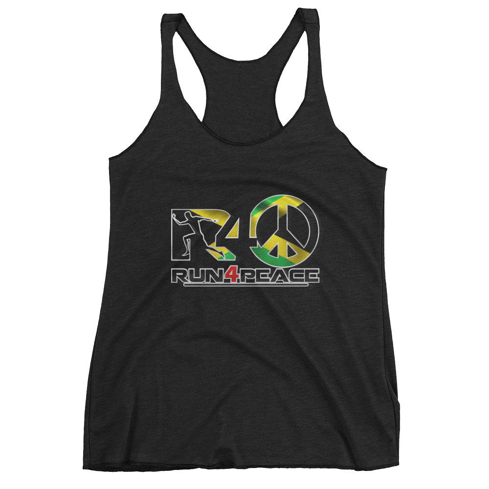 #Run4peace Jamaican Women's tank top