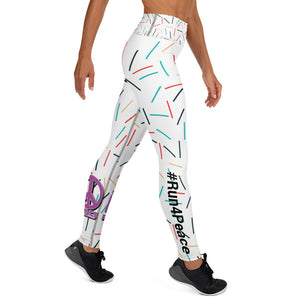 Run4peace Sprinkles/Purple Leggings