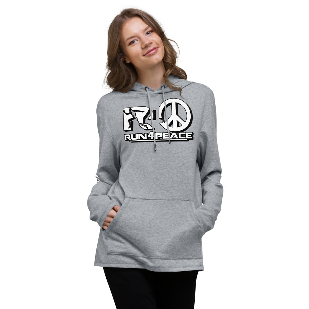 Run4peace grey Lightweight Hoodie