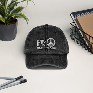 Run4peace Vintage Cotton Twill Cap