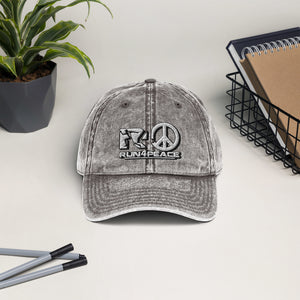 Run4peace Vintage Cotton Twill Cap