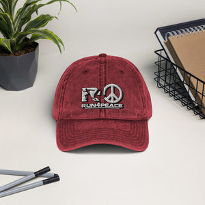 Run4peace Vintage Cotton Twill Cap